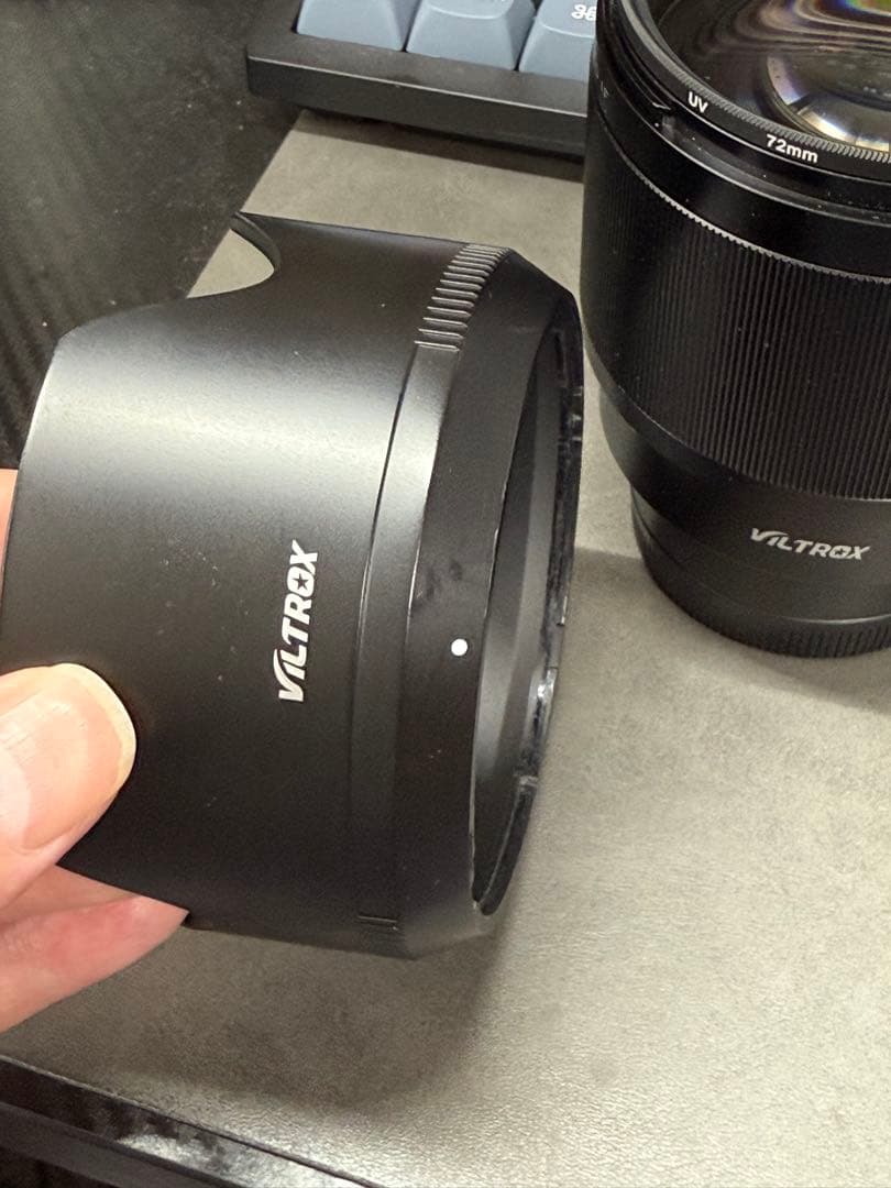 VILTROX AF 85/1.8 II FE フィルター付