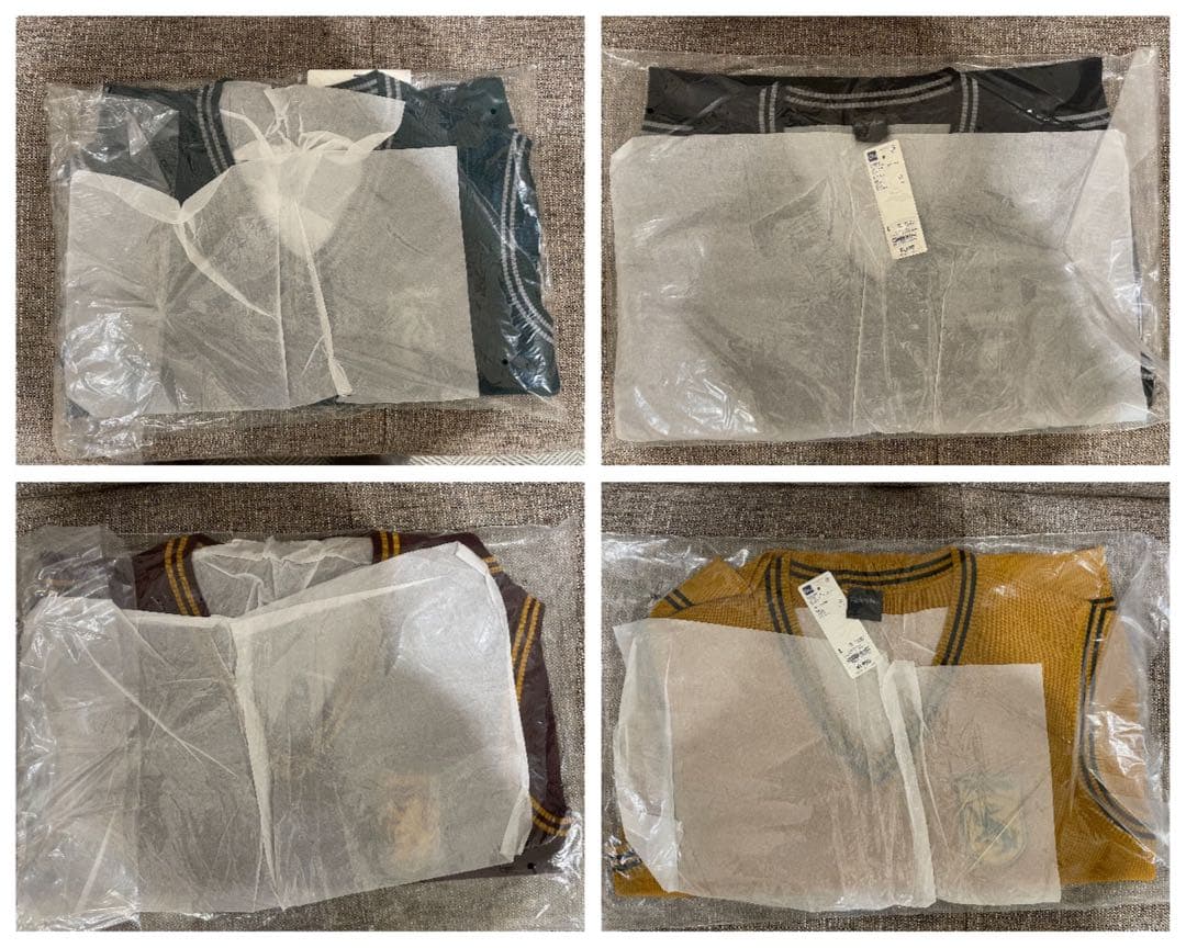 GU ハリーポッターコラボベスト4点+Tシャツセット