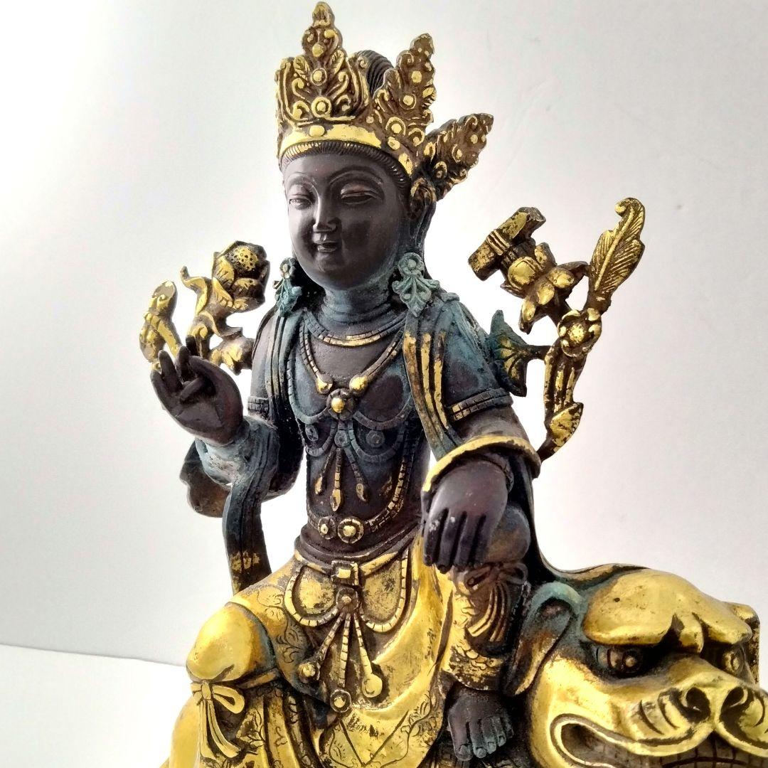 専用 Ｘ207 収集家放出品　時代チベット仏像　鍍金仏