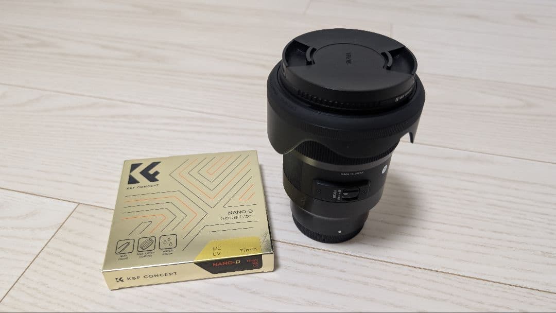 【美品】SIGMA 24mm F1.4 DG HSM Eマウント フィルター付