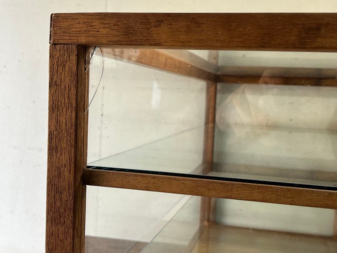 K*M様 昭和レトロ 木枠ガラスケース 和菓子店の陳列ケース ガラスショーケース