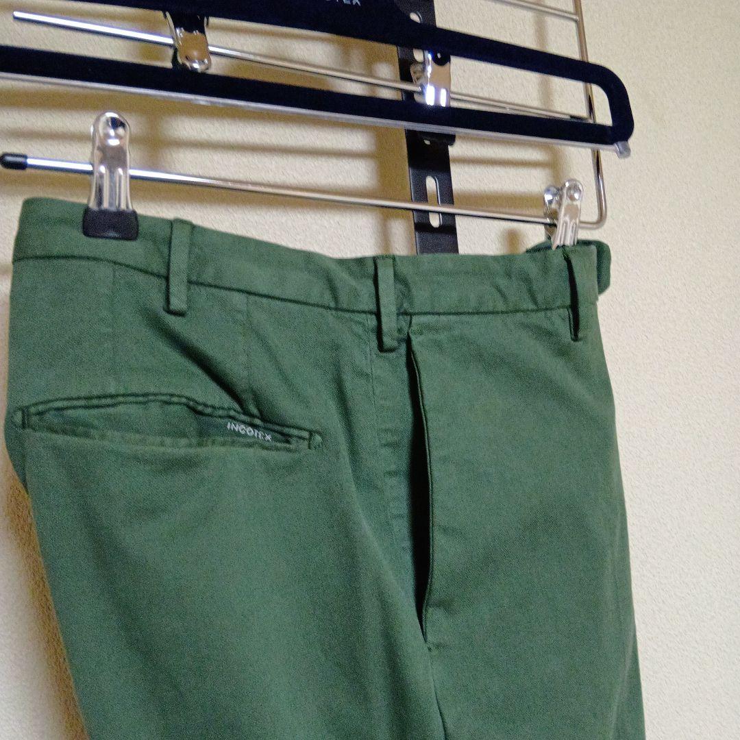 incotexスラックス 新品　秋冬に素材コットン61%