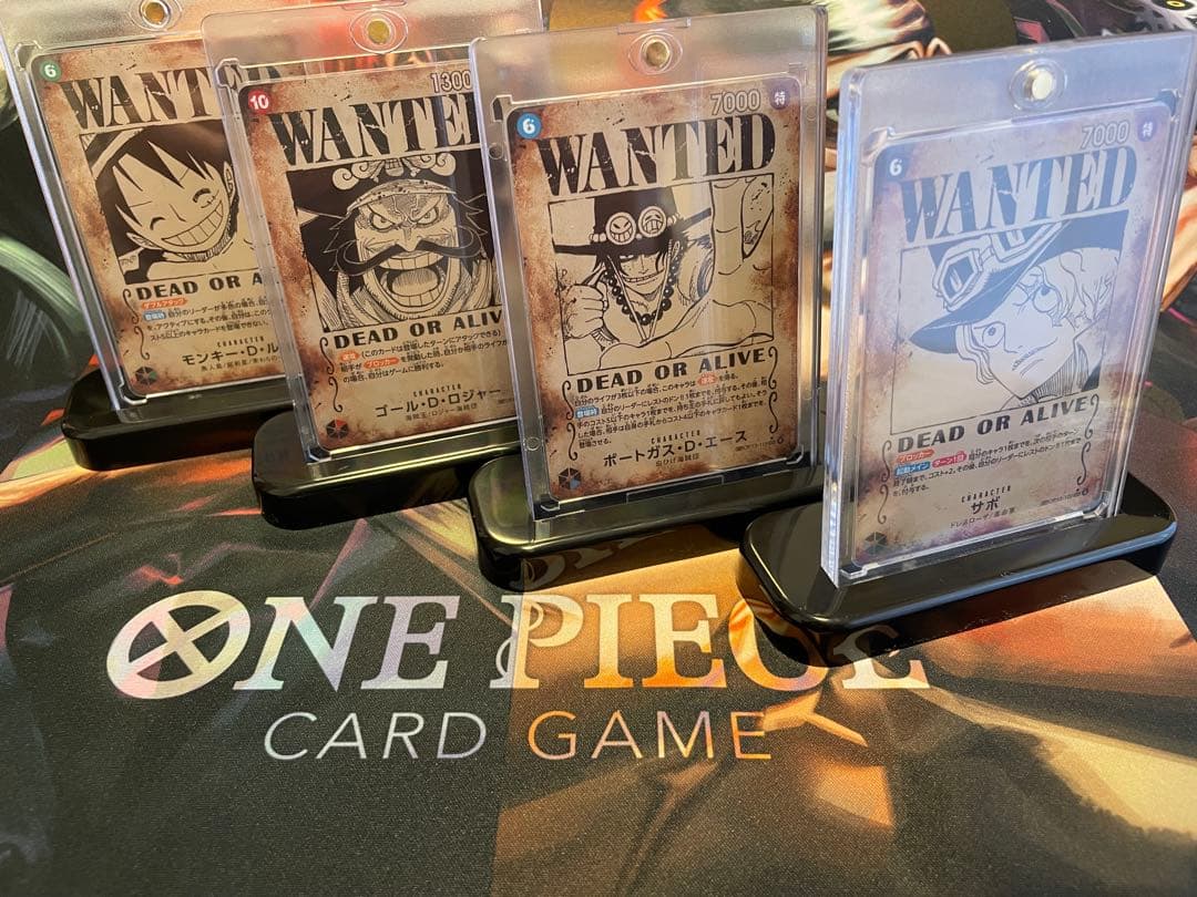 ワンピースカード 手配書SP4枚 コンプリートセット受け継がれる意志