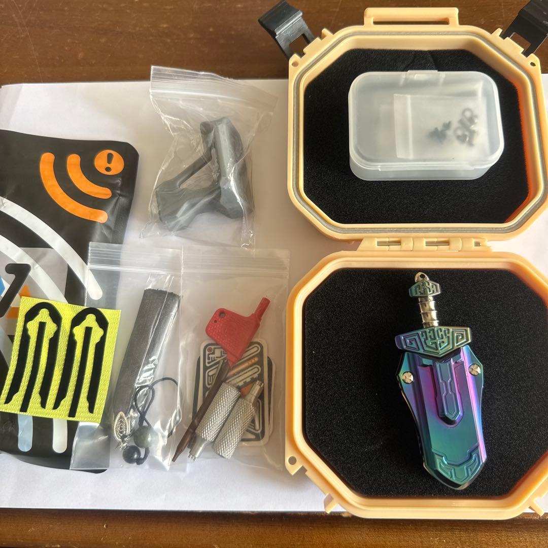 WANWU Taia Sword zirc EDC　正規品　ジルコニウム製