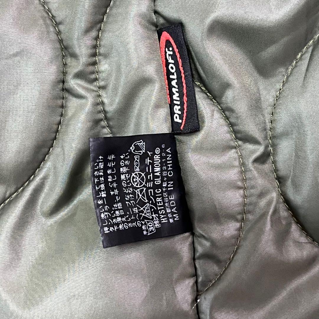 HystericGlamourヒステリックグラマープリマロフトモッズコートF