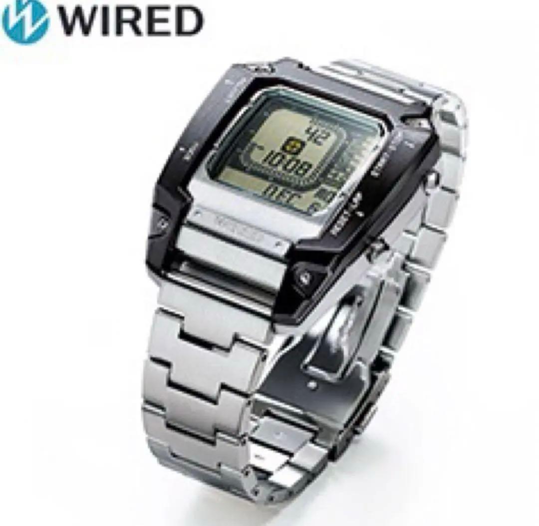 WIRED デジタル腕時計 L GEAR SOLID V