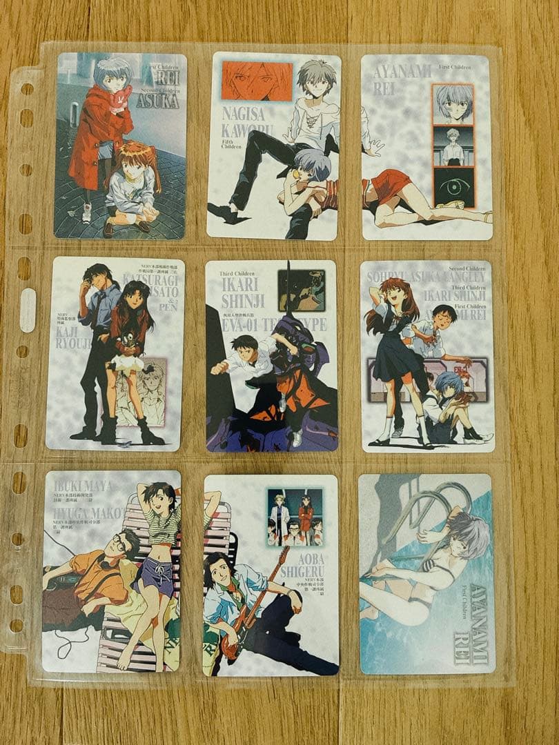 【美品】カードダスマスターズ 新世紀エヴァンゲリオン149枚+バインダー+おまけ