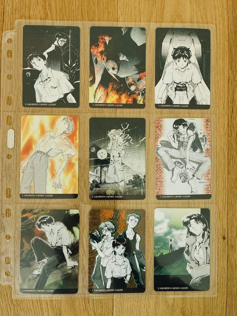 【美品】カードダスマスターズ 新世紀エヴァンゲリオン149枚+バインダー+おまけ