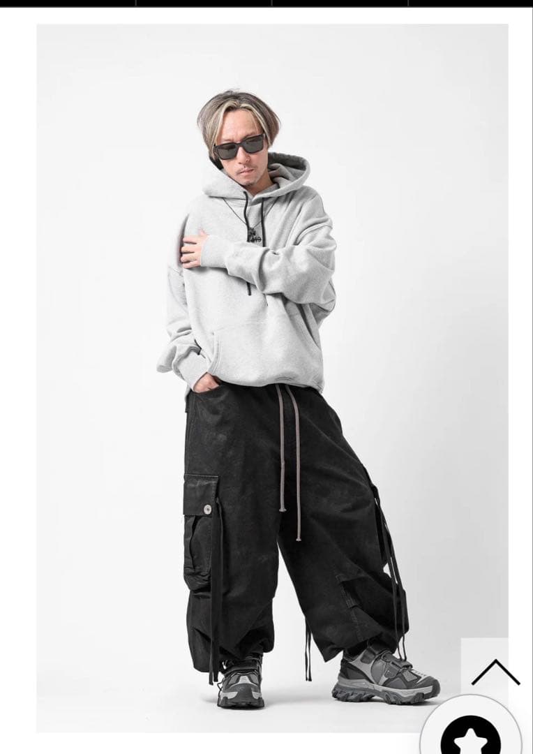 美品 HYDE着 A.F ARTEFACT エクストリームワイドカーゴパンツ