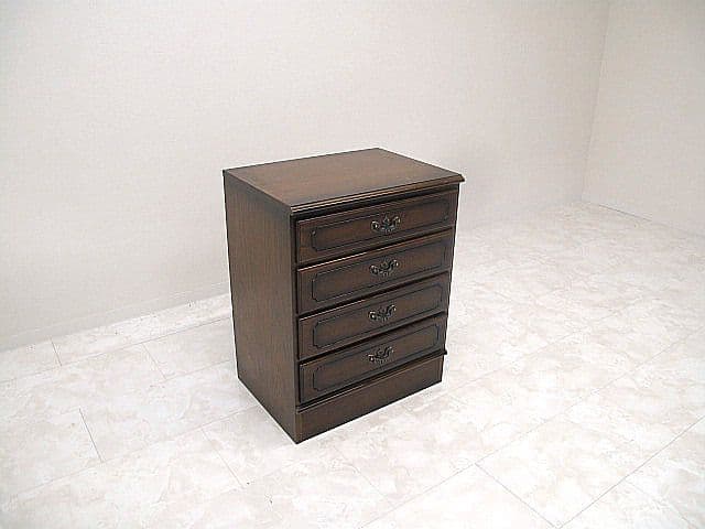 カリモク 「コロニアル」サイドチェスト 　サイドキャビネットローチェスト