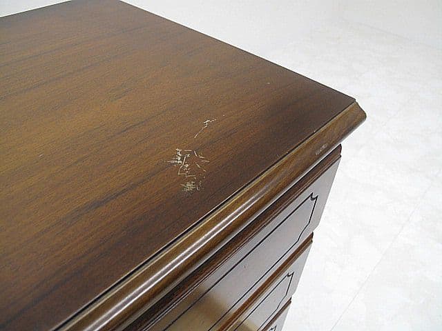 カリモク 「コロニアル」サイドチェスト 　サイドキャビネットローチェスト