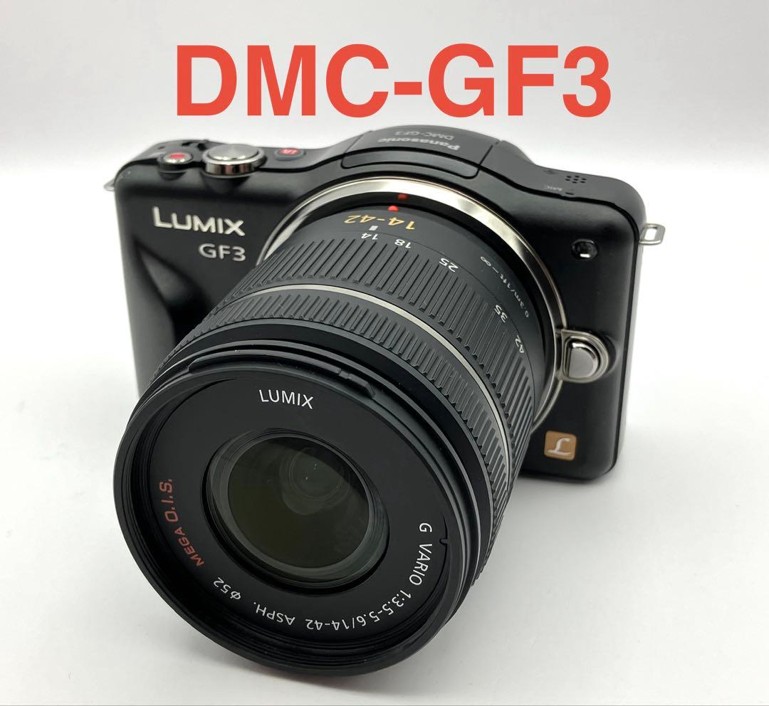 【付属品多数】Panasonic DMC-GF3 ミラーレス一眼