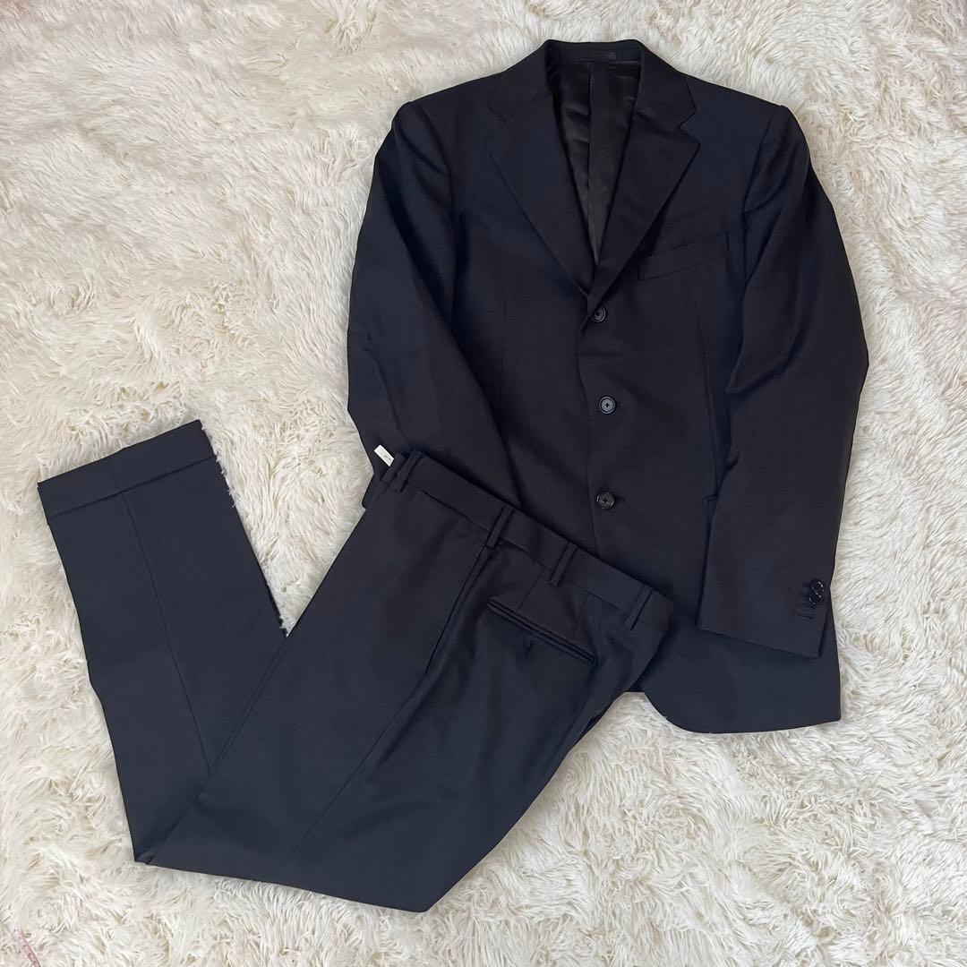 土日限定お値下げ！極美品✨CARUSO カルーゾ　スーツ　ジャケットスラックス