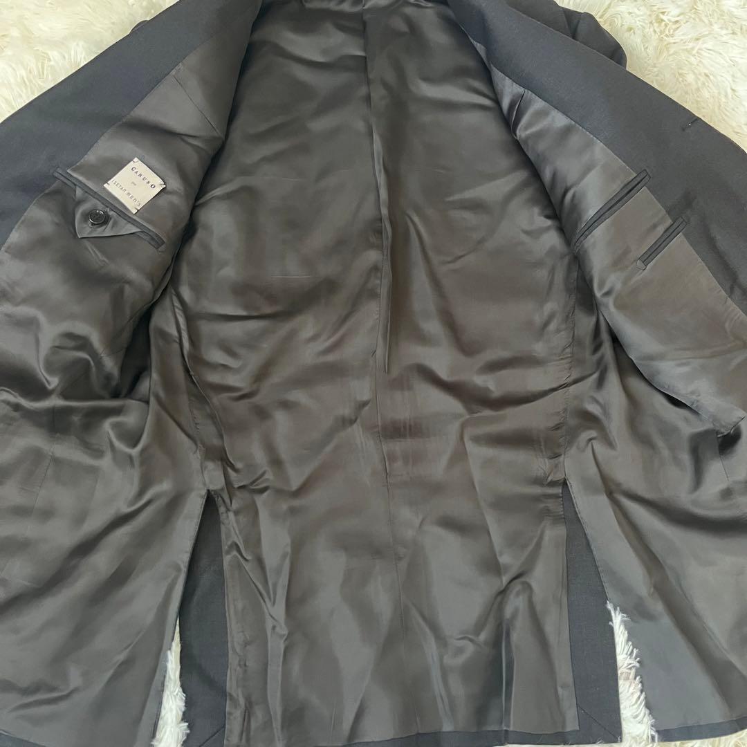 土日限定お値下げ！極美品✨CARUSO カルーゾ　スーツ　ジャケットスラックス