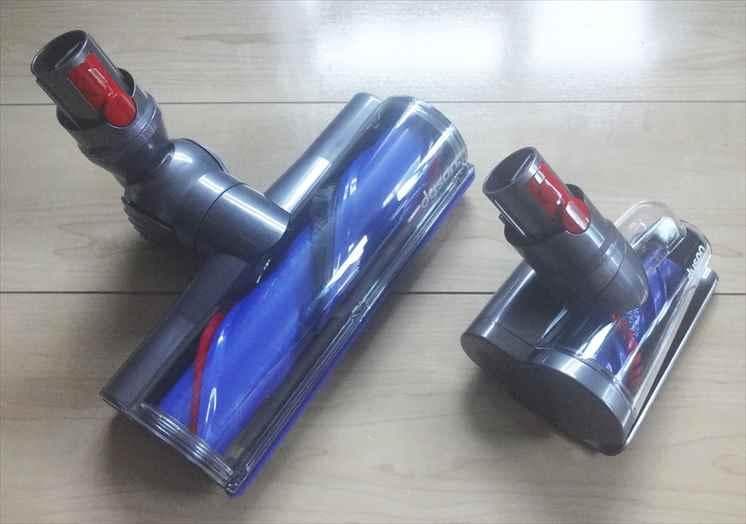 ★新品未使用★ダイソン純正・SV18付属ダイレクトドライブ＆ミニモーターヘッド★