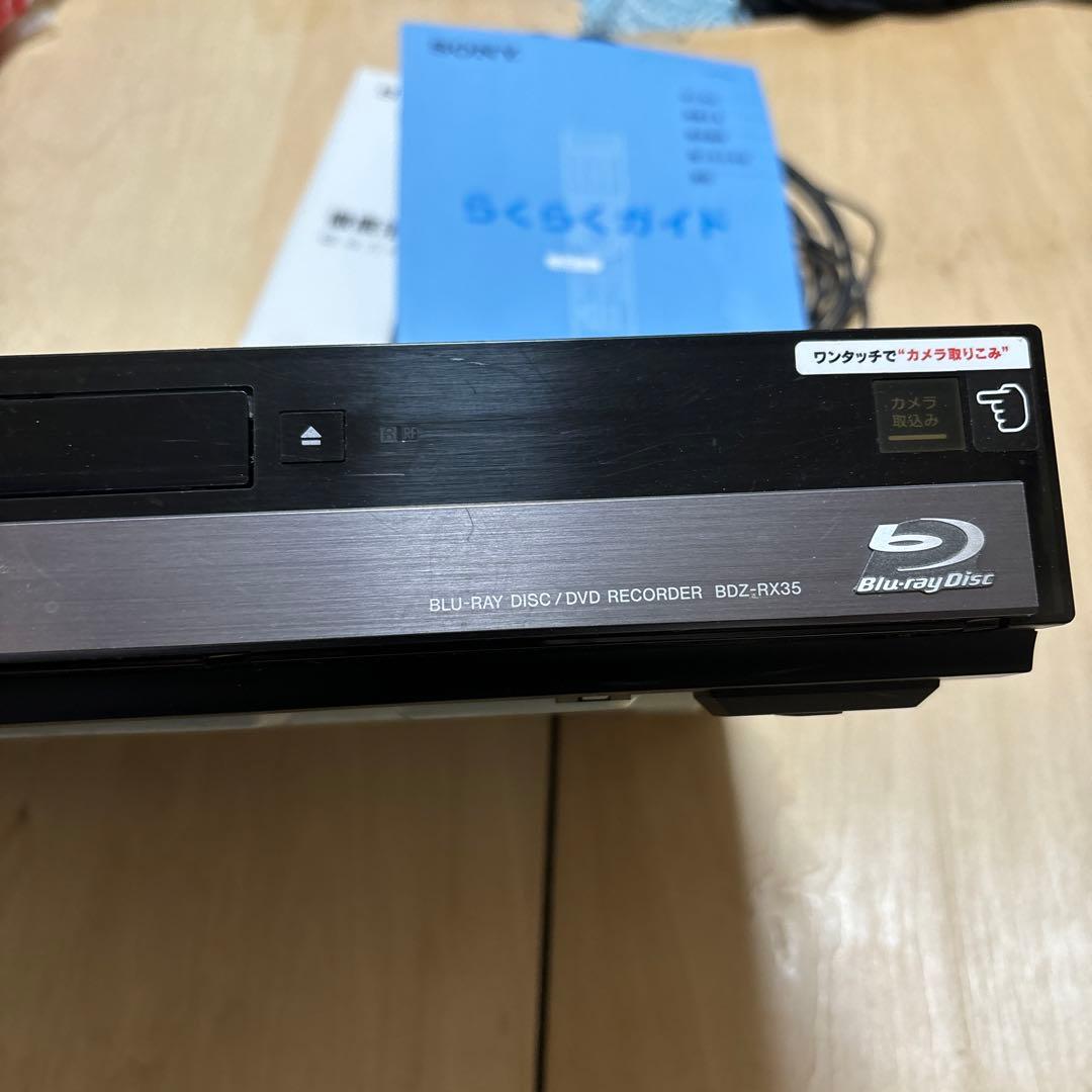 SONY ブルーレイ/DVDレコーダー BDZ-RX35