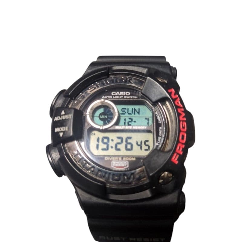 良品　ＤＷ-9900　フロッグマン　G-SHOCK 　腕時計　ブラック　動作品