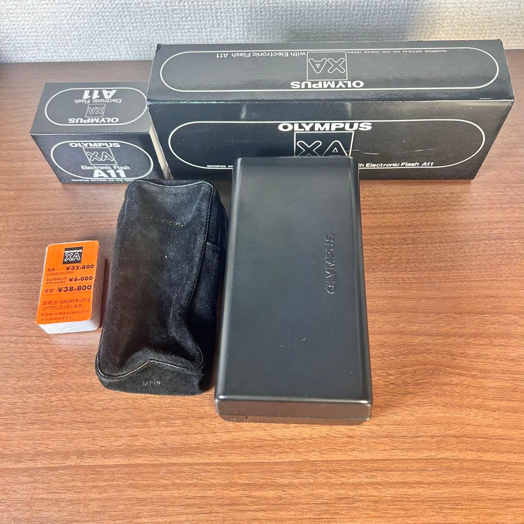 【完動美品】OLYMPUS オリンパス XA A11付き フィルムカメラ