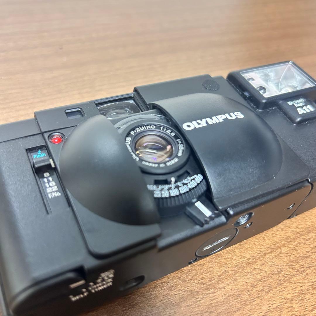 【完動美品】OLYMPUS オリンパス XA A11付き フィルムカメラ