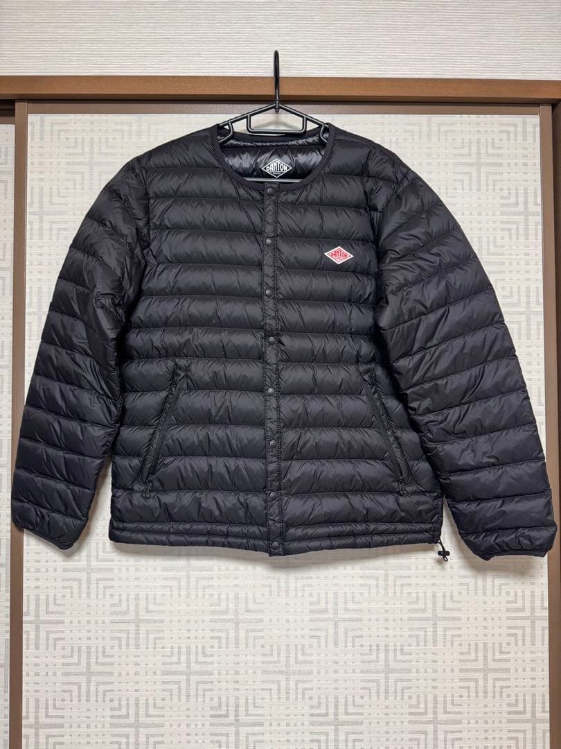 ダントン　インナーダウン黒　40