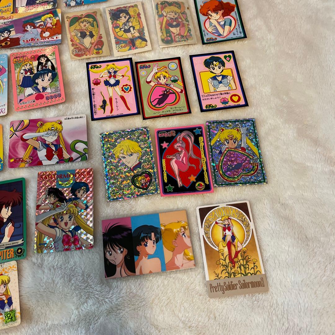 セーラームーン　レア　カード　シール　マグネット　グッズ　大量