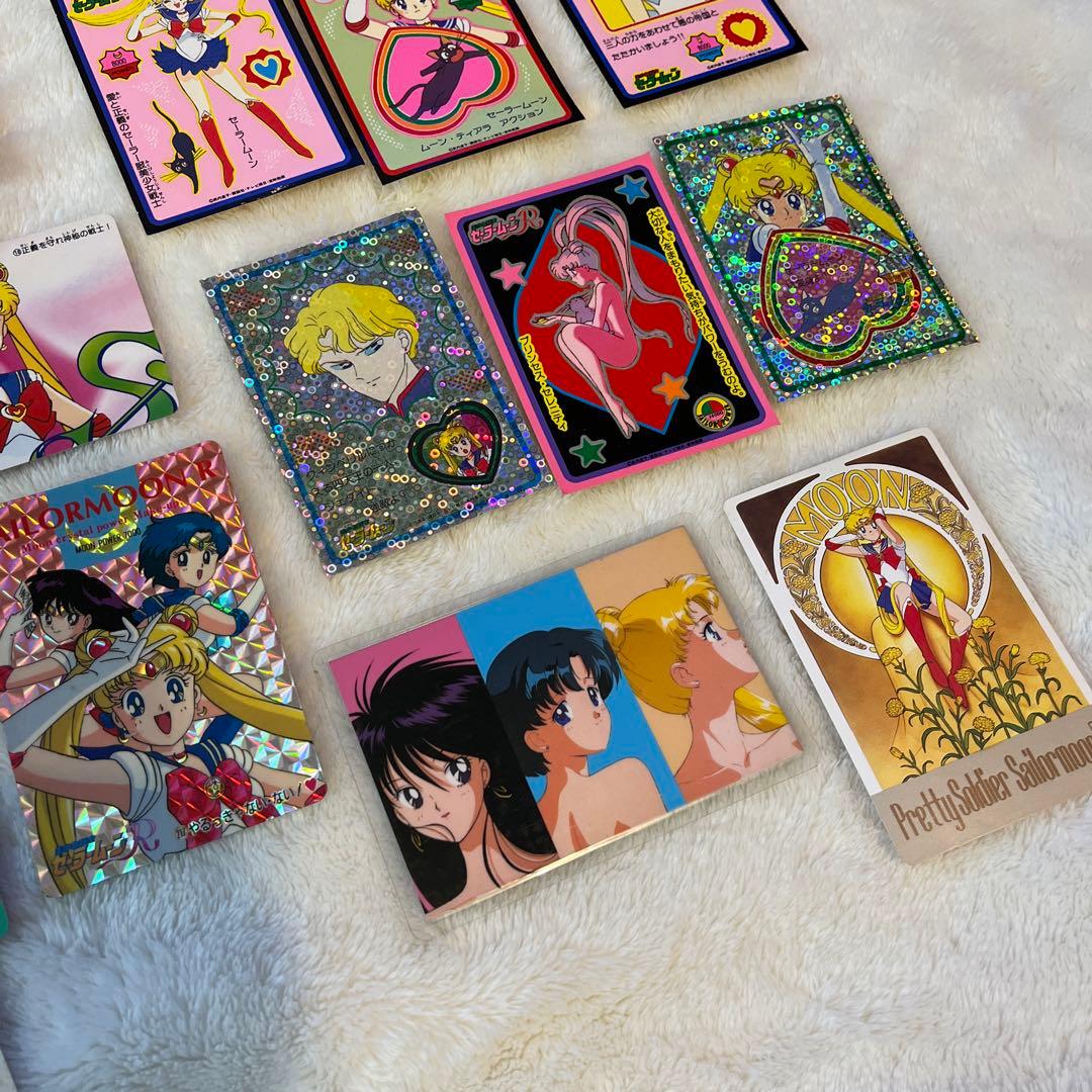 セーラームーン　レア　カード　シール　マグネット　グッズ　大量