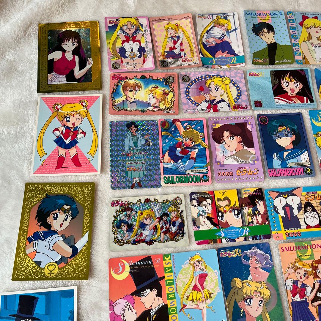セーラームーン　レア　カード　シール　マグネット　グッズ　大量
