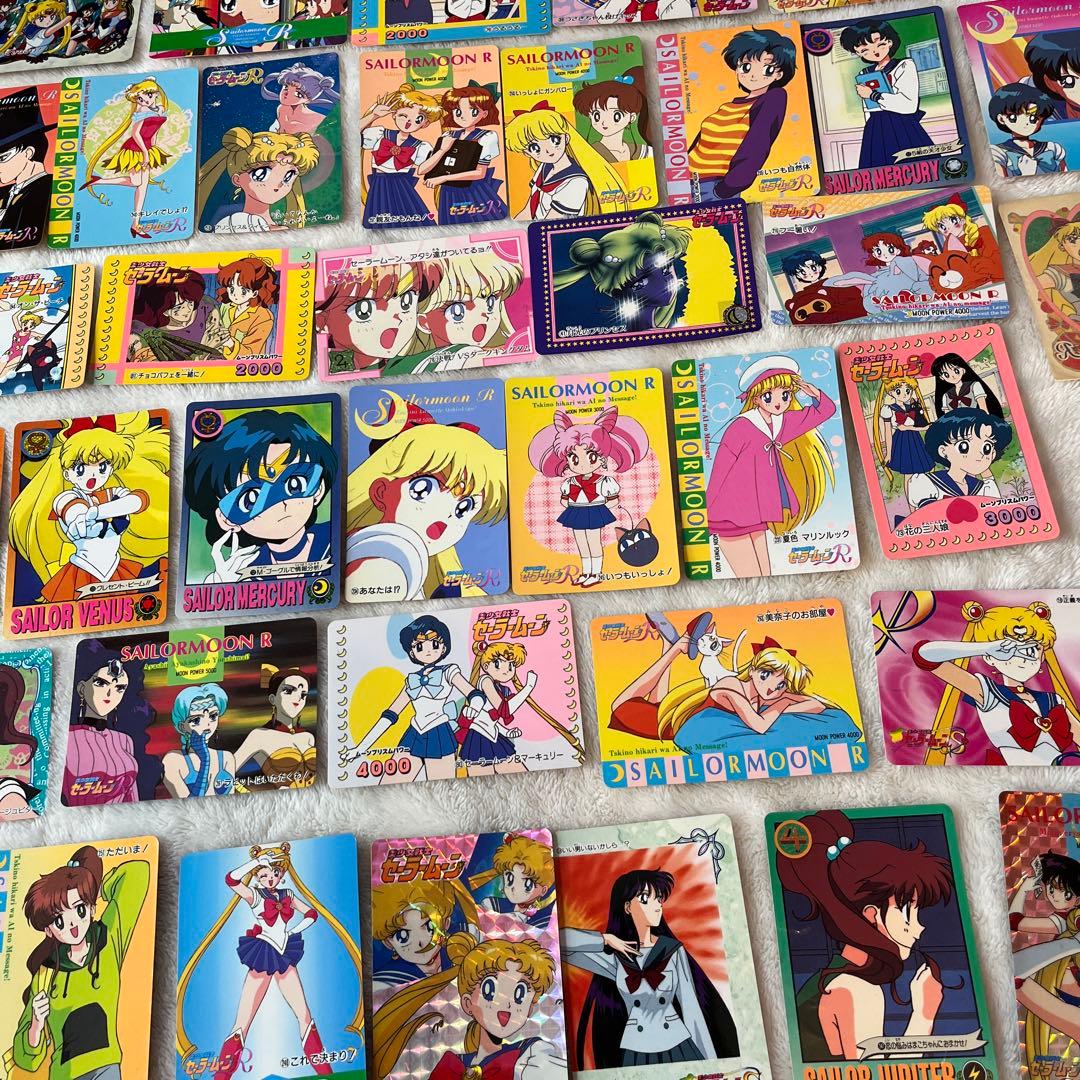 セーラームーン　レア　カード　シール　マグネット　グッズ　大量