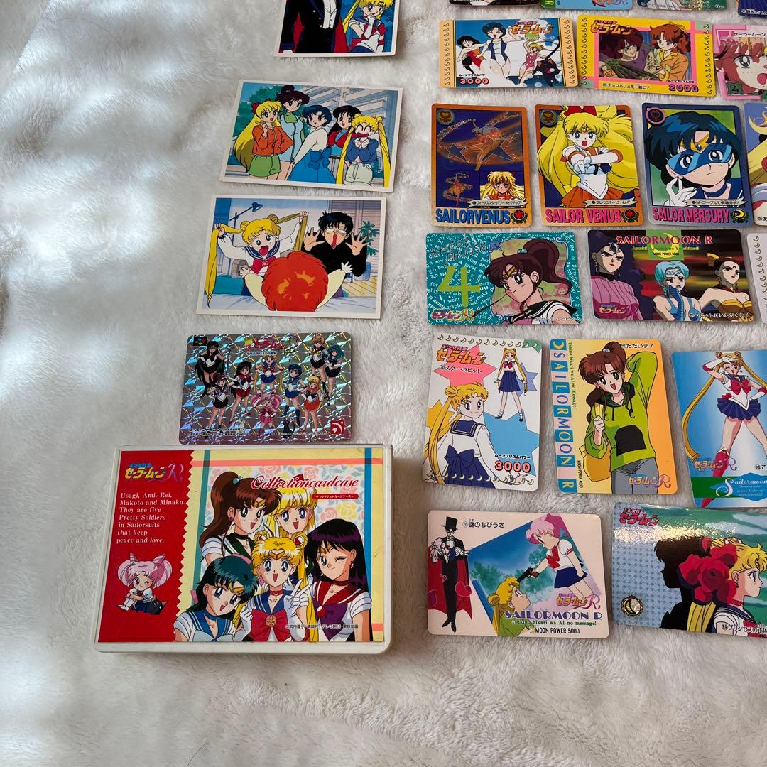 セーラームーン　レア　カード　シール　マグネット　グッズ　大量