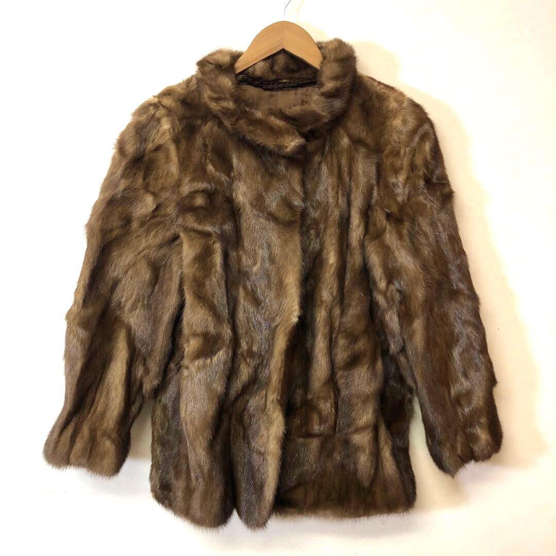 MOON CRESENT ムーンクレセント リアルファー 毛皮 コート アウター