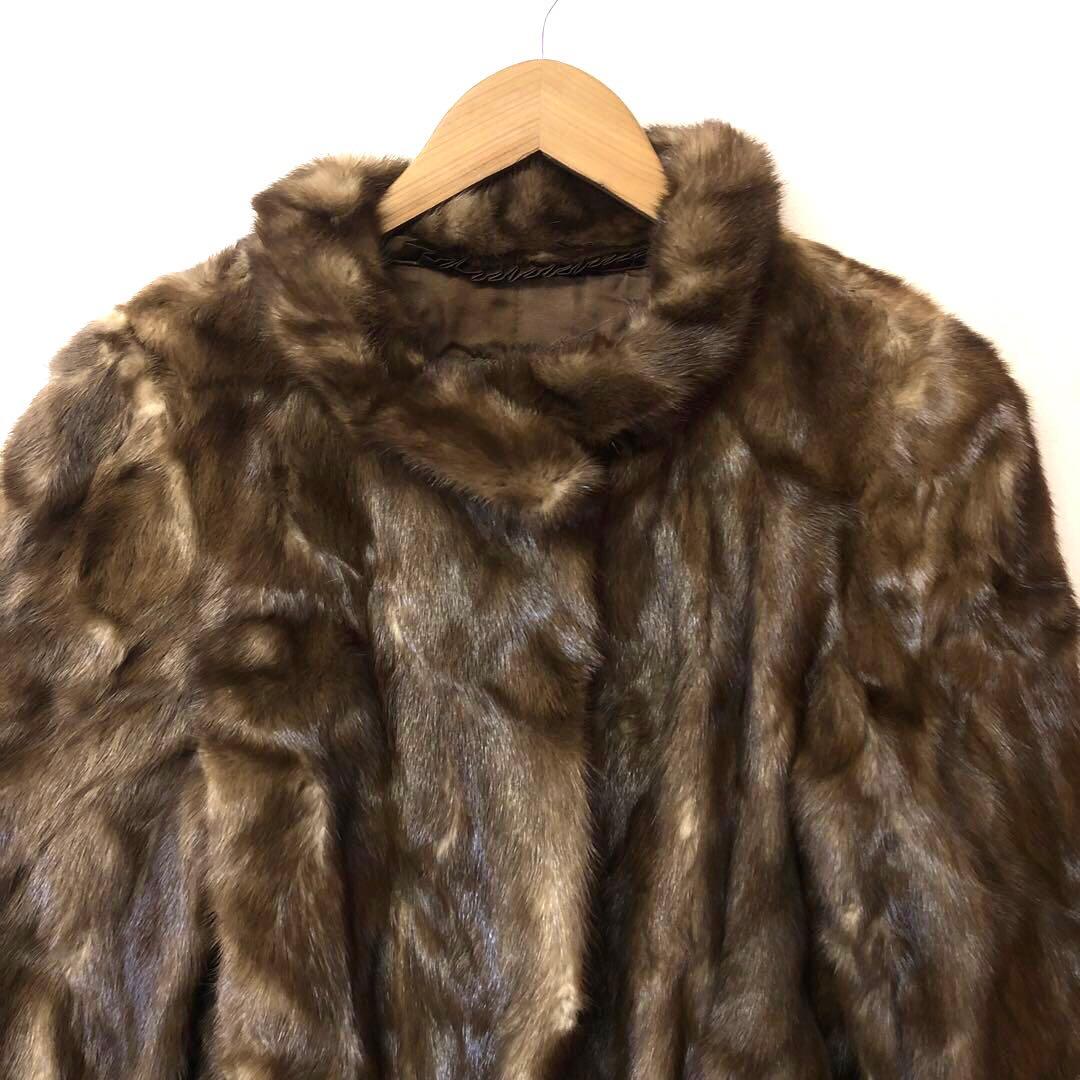 MOON CRESENT ムーンクレセント リアルファー 毛皮 コート アウター