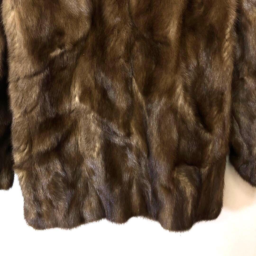 MOON CRESENT ムーンクレセント リアルファー 毛皮 コート アウター