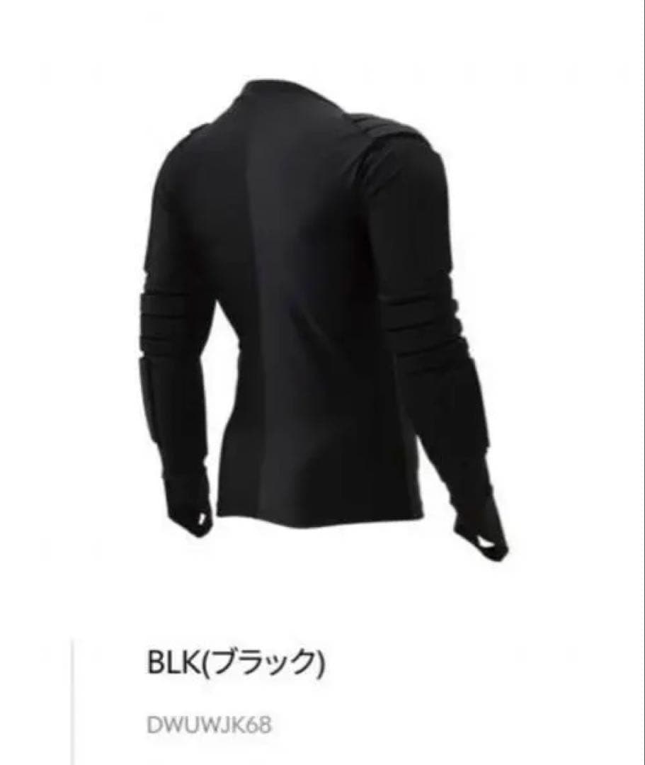 【ほぼ￼新品】デサントスキー競技用インナーパッドDWUWJK68ブラックLサイズ