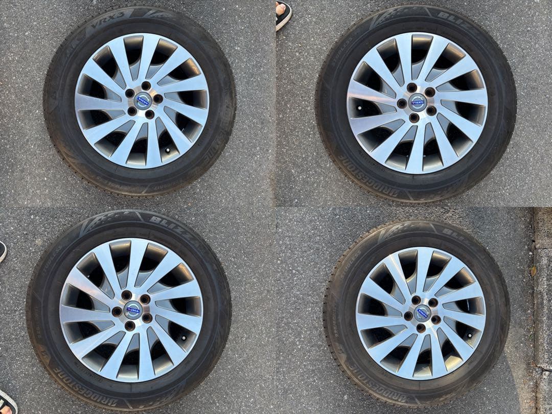 ボルボ ブリザック VRX 3 225/60R17 スタッドレスタイヤ