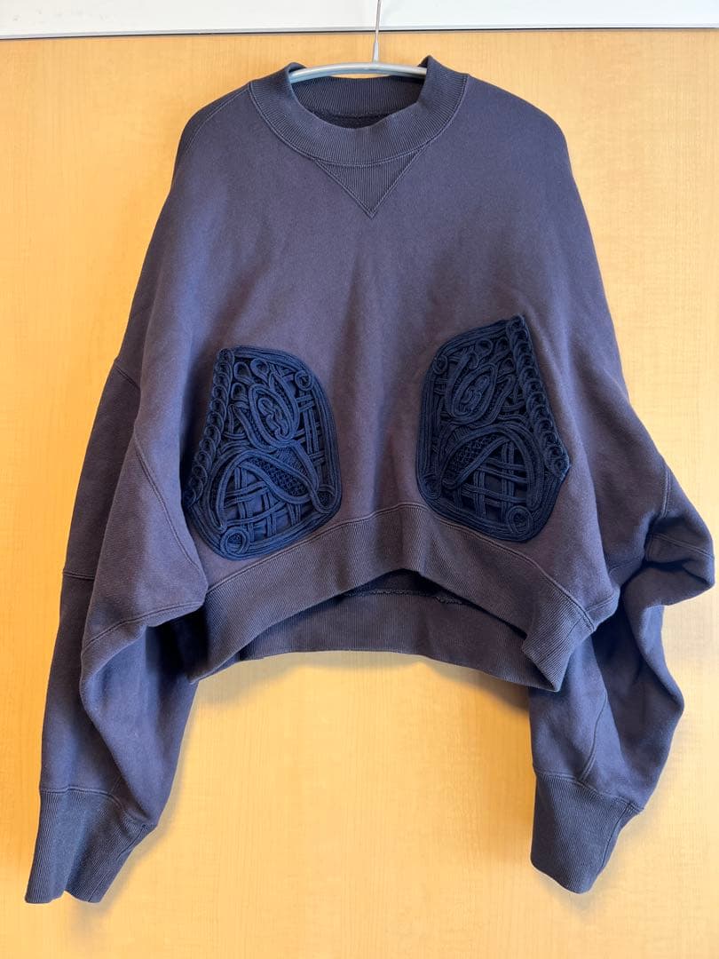 Mamekurogouchi スウェット コード刺繍