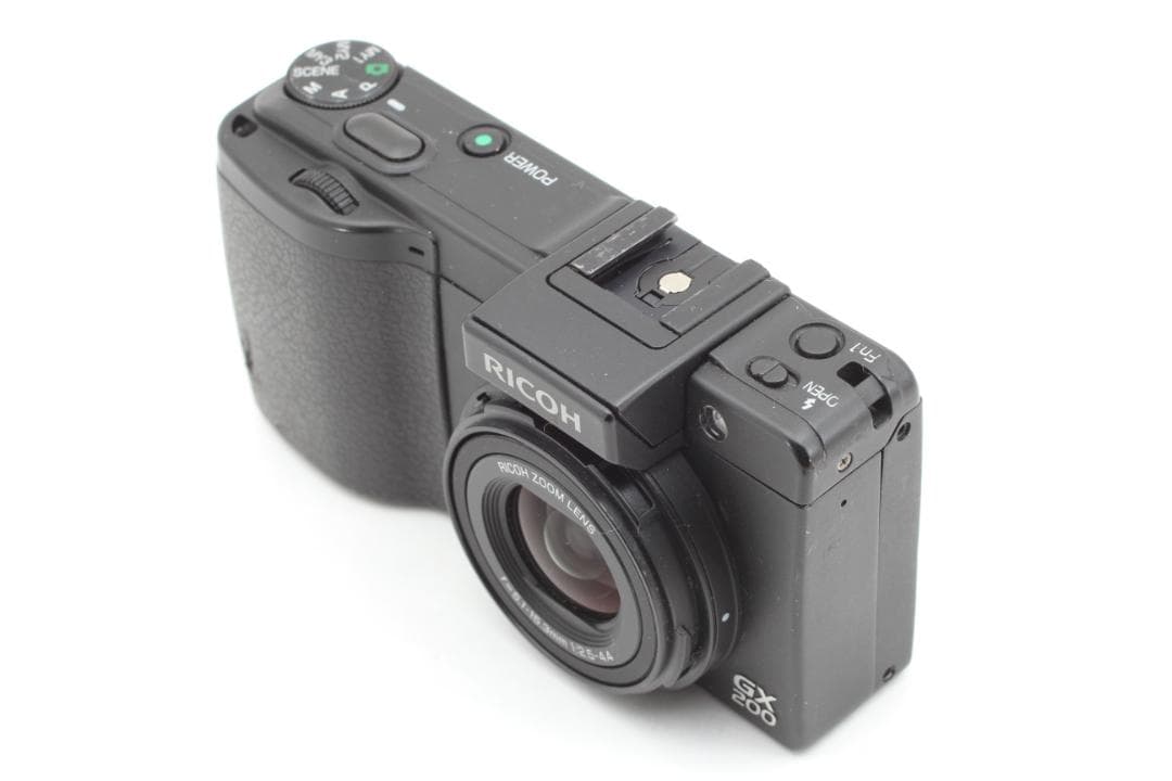 RICOH GX200 デジタルカメラ VF-1 自動開閉式レンズキャップ