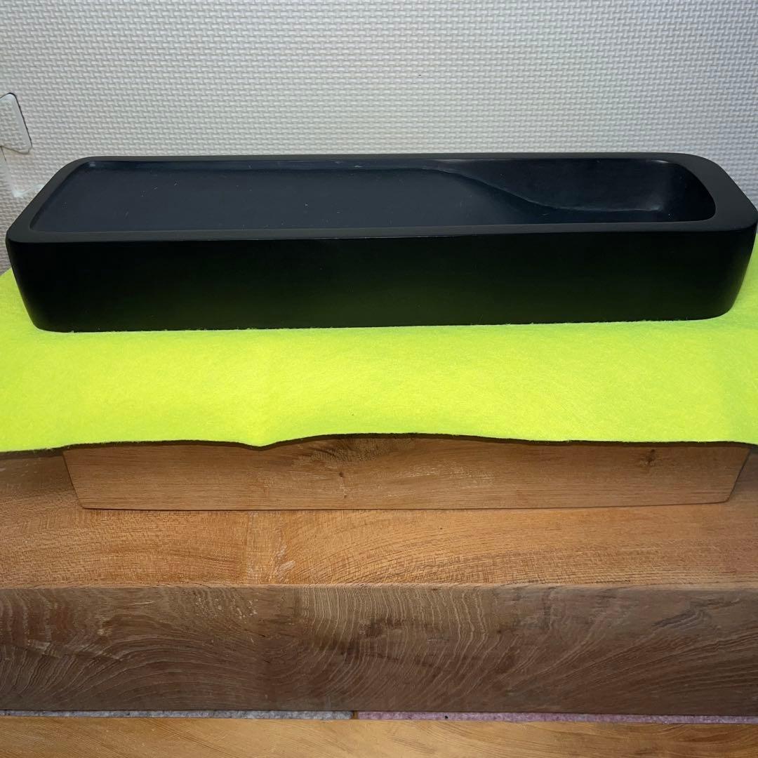 ⭕️土佐硯　正秋作　希少　3.2kg超大型長方研　美品　デカイ作品　厚みあり