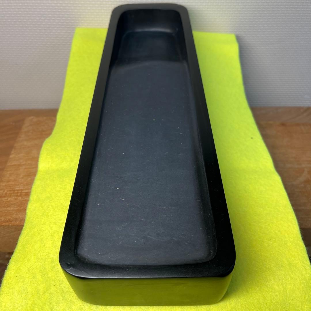 ⭕️土佐硯　正秋作　希少　3.2kg超大型長方研　美品　デカイ作品　厚みあり