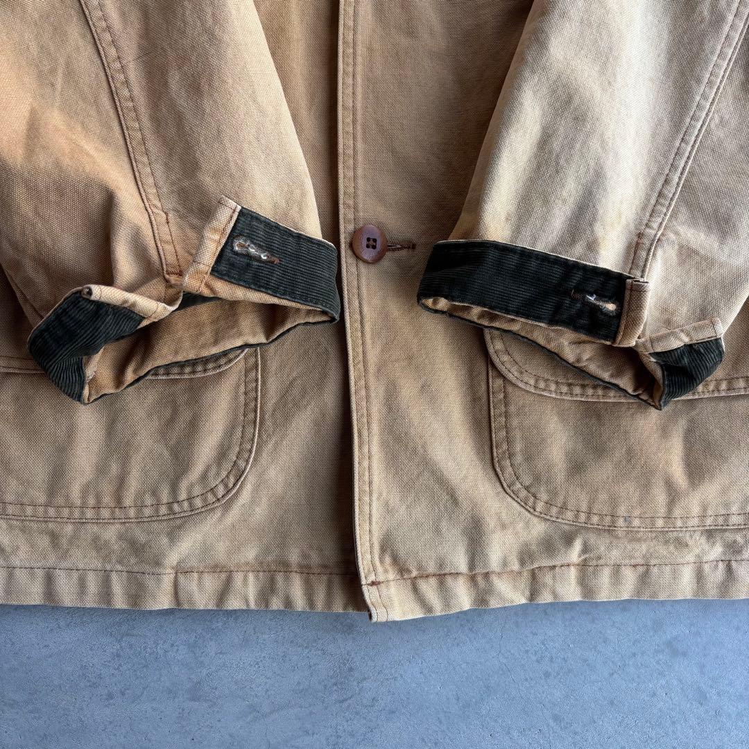 L.L.Bean ダックワークジャケット カバーオール USA製 ライナー脱着