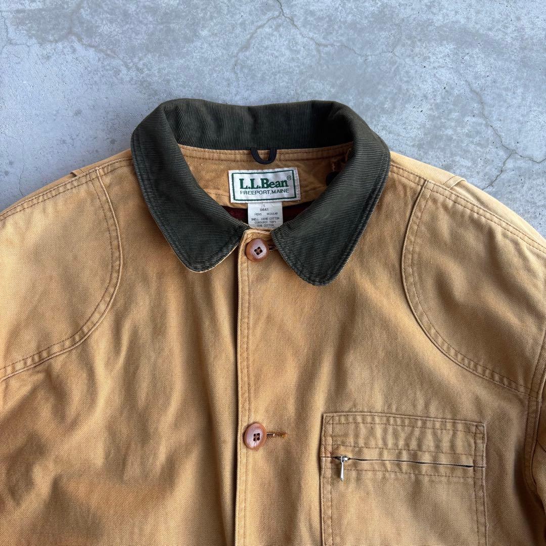 L.L.Bean ダックワークジャケット カバーオール USA製 ライナー脱着
