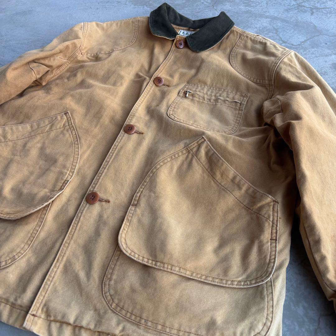 L.L.Bean ダックワークジャケット カバーオール USA製 ライナー脱着