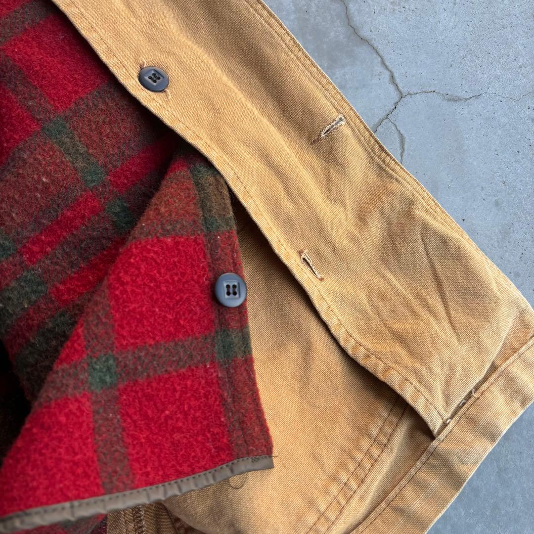 L.L.Bean ダックワークジャケット カバーオール USA製 ライナー脱着