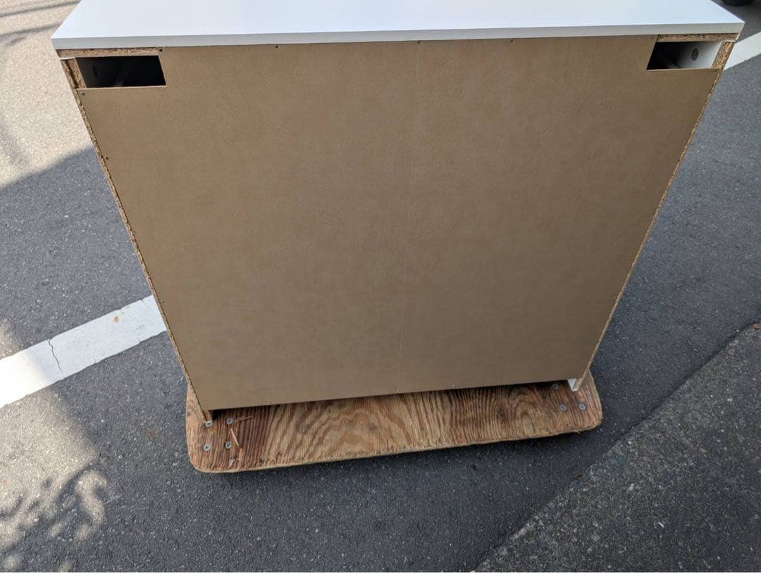 Min　美品IKEA MALM(マルム) チェスト 3段　幅80