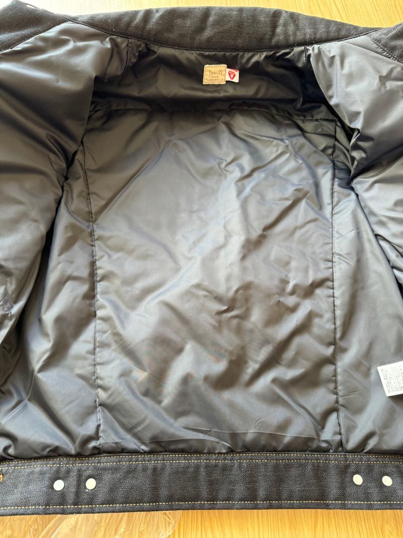 【YANUK】未使用24AW パデッドジーンジャケット　Sサイズ
