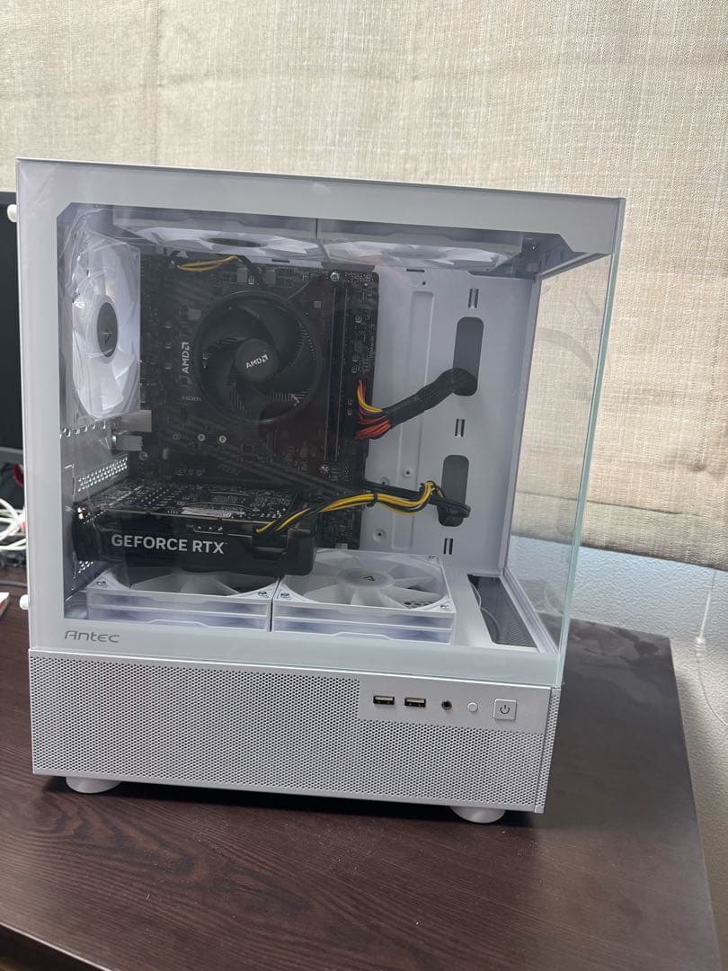 ゲーミングPC RTX4060Ti/Ryzen 7/新品SSD 1TB