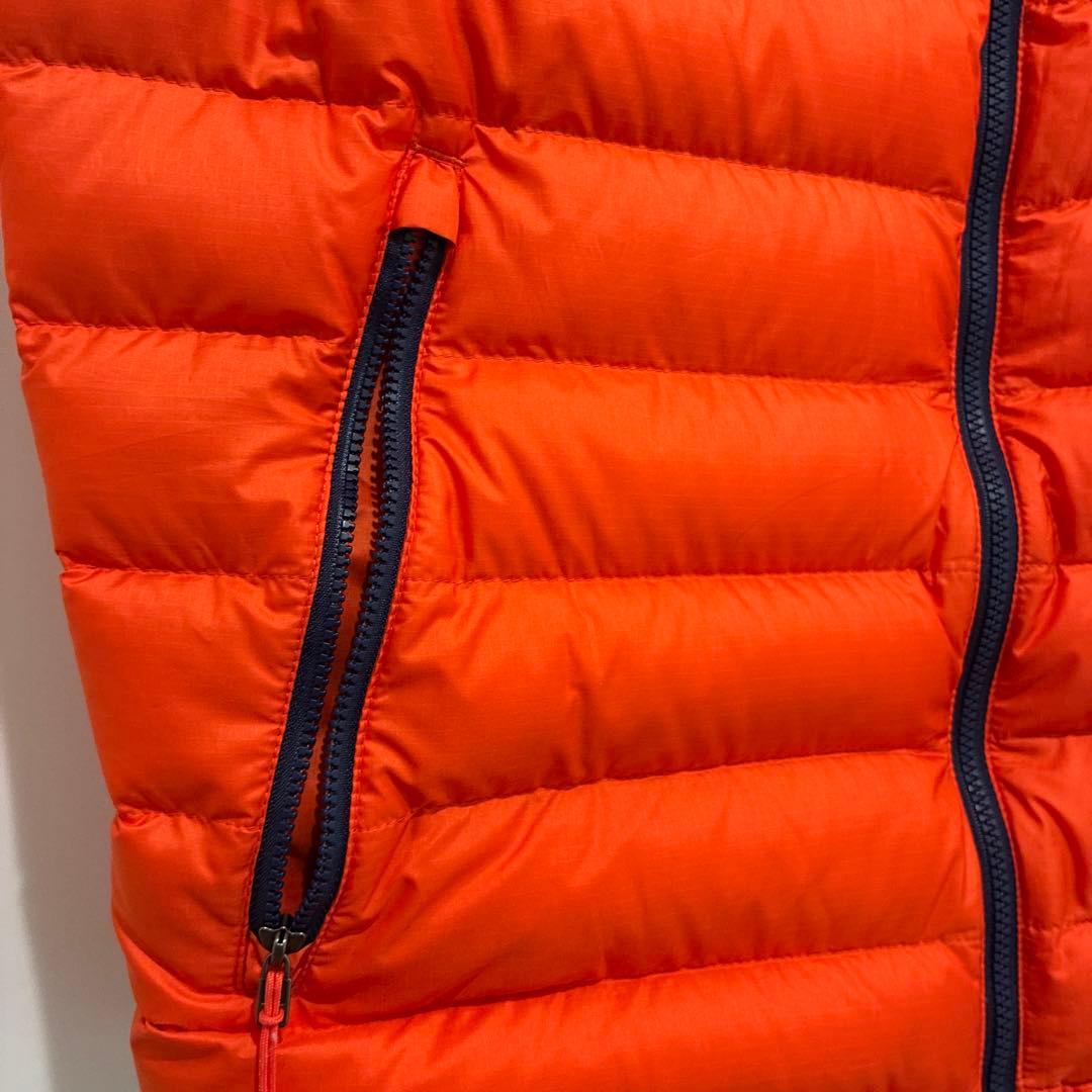 パタゴニア　ダウンベスト　Mサイズ　オレンジ