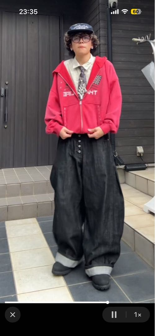 【新品】peoplesense リジットデニム ニットさん元ガスト店員さん着用