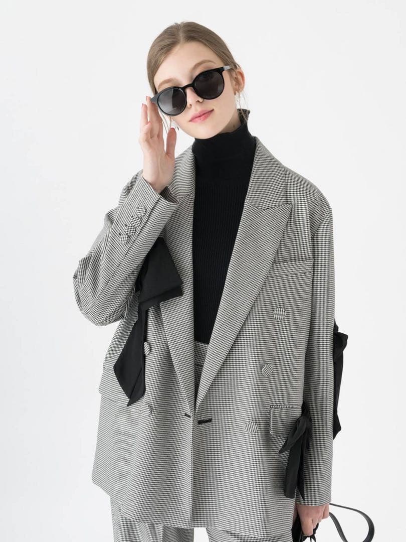 ツルバイマリコオイカワ　Kalra リボンジャケット