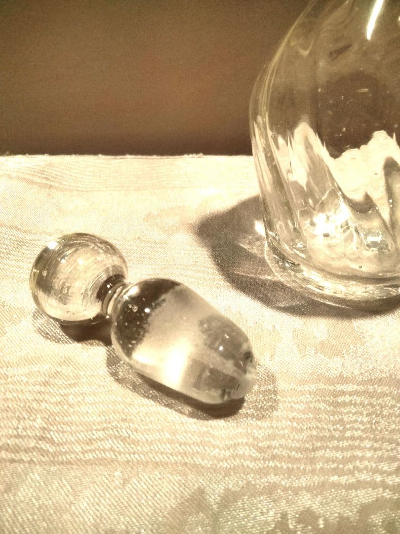 倉敷ガラス　名工　小谷真三　 ドレッシング瓶