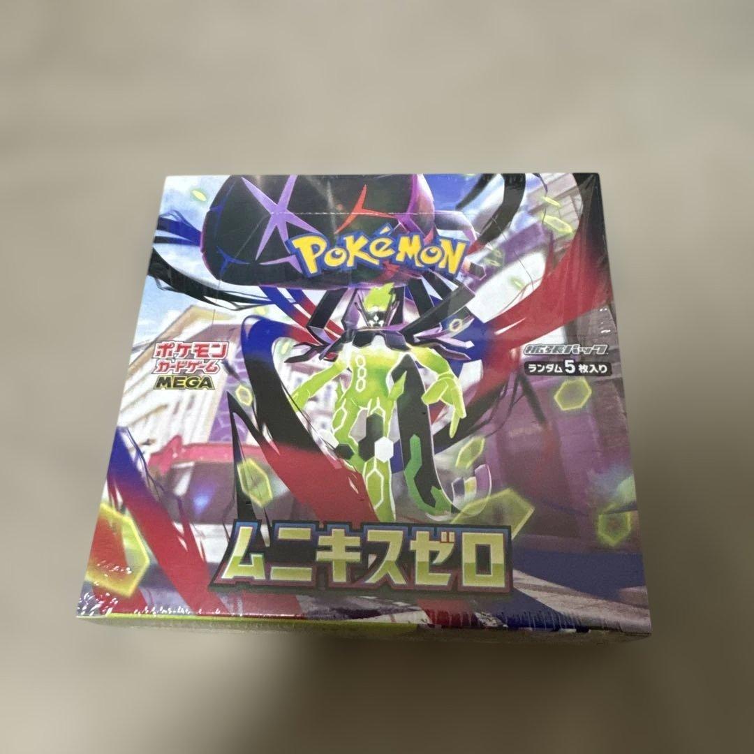 ポケモンカードゲーム MEGA 拡張パック ムニキスゼロ BOX シュリンク付き